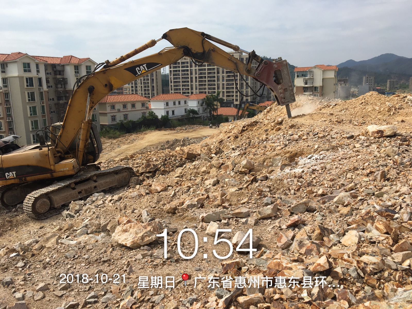惠州市吉隆富康雅苑基礎(chǔ)靜爆工程